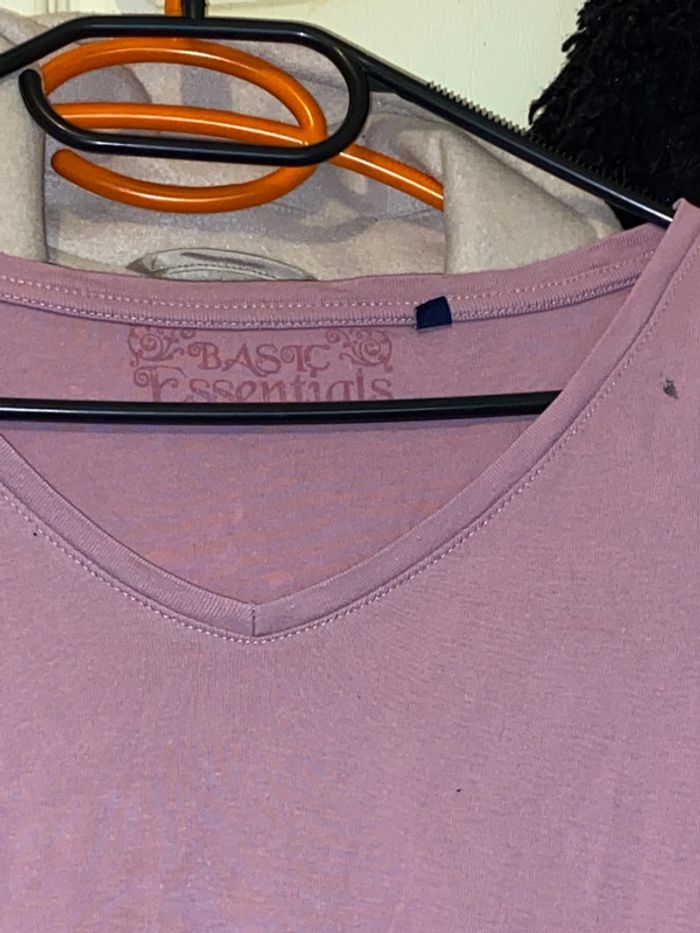 T shirt col V - photo numéro 3