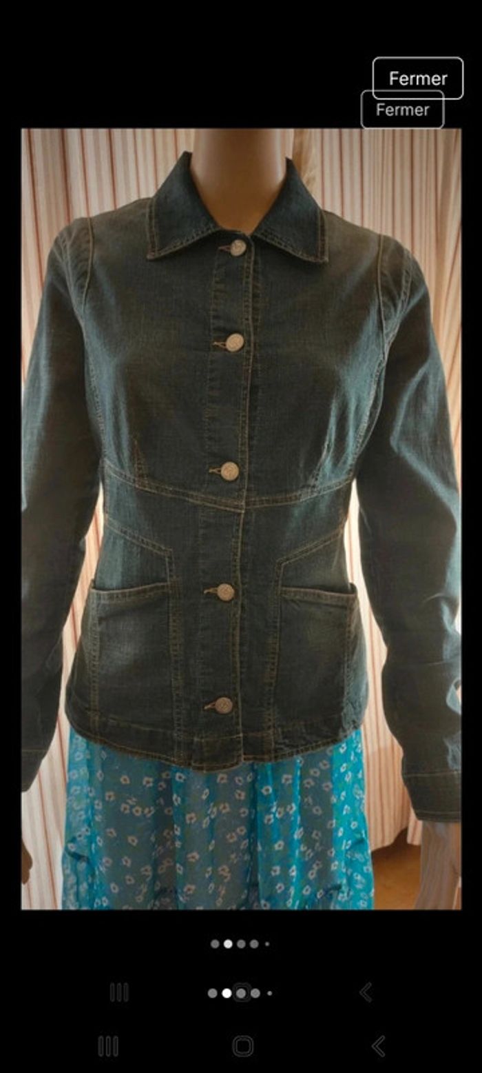 Jolie Veste Marella jeans sport fr/ be 40 it 42 - photo numéro 2