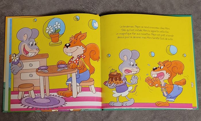 Apprends à bien te tenir à table avec Pépin l'écureuil - collection Savoir-Vivre - photo numéro 3