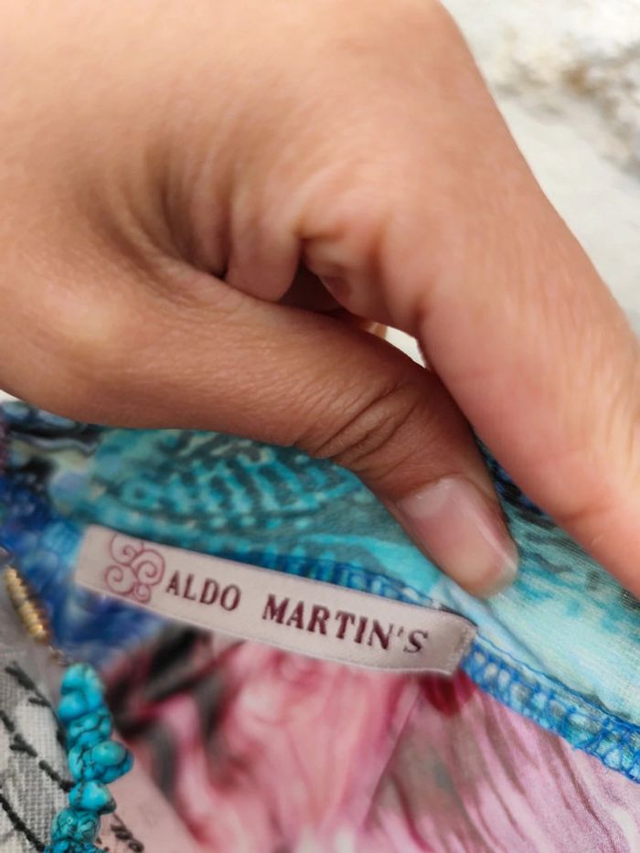 Joli haut été femme Aldo martin's taille M - photo numéro 3