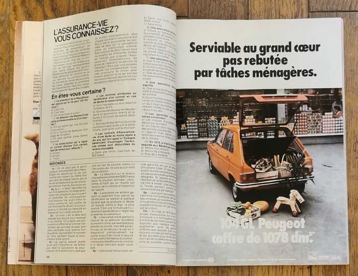 Ancien magazine femme pratique fin années 70 Vintage - photo numéro 4