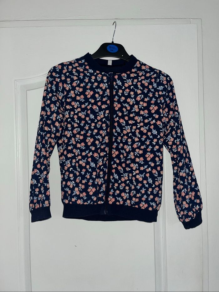 Veste fleurie