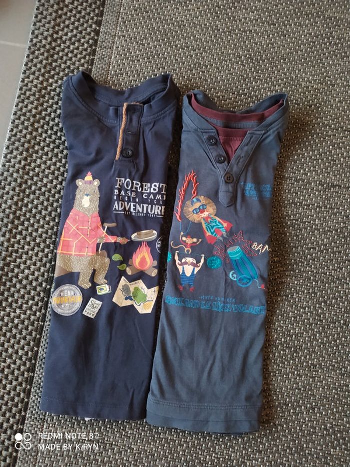 Lot 2 tee-shirts