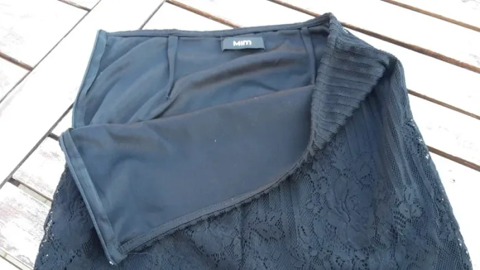 Jupe noire chic - taille XS - Mim - photo numéro 5