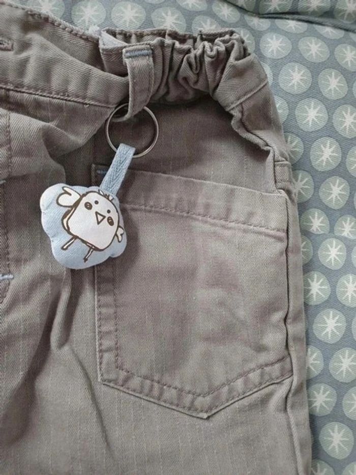 Pantalon beige Tout compte fait 2 ans / 24 mois - photo numéro 2