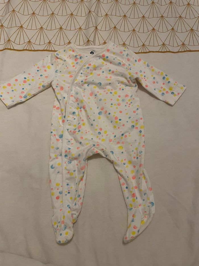 Ensemble pyjama fin 1 mois grain de blé - photo numéro 4