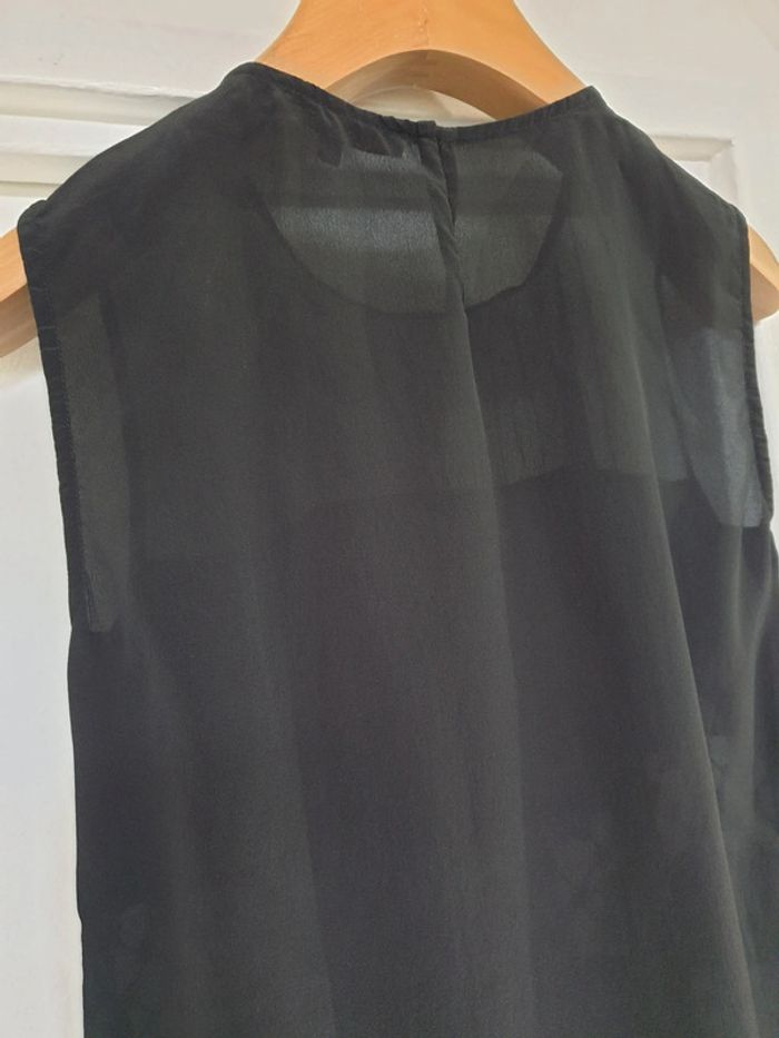 Haut Top Debardeur 100% Soie Maje Taille 2 - photo numéro 8