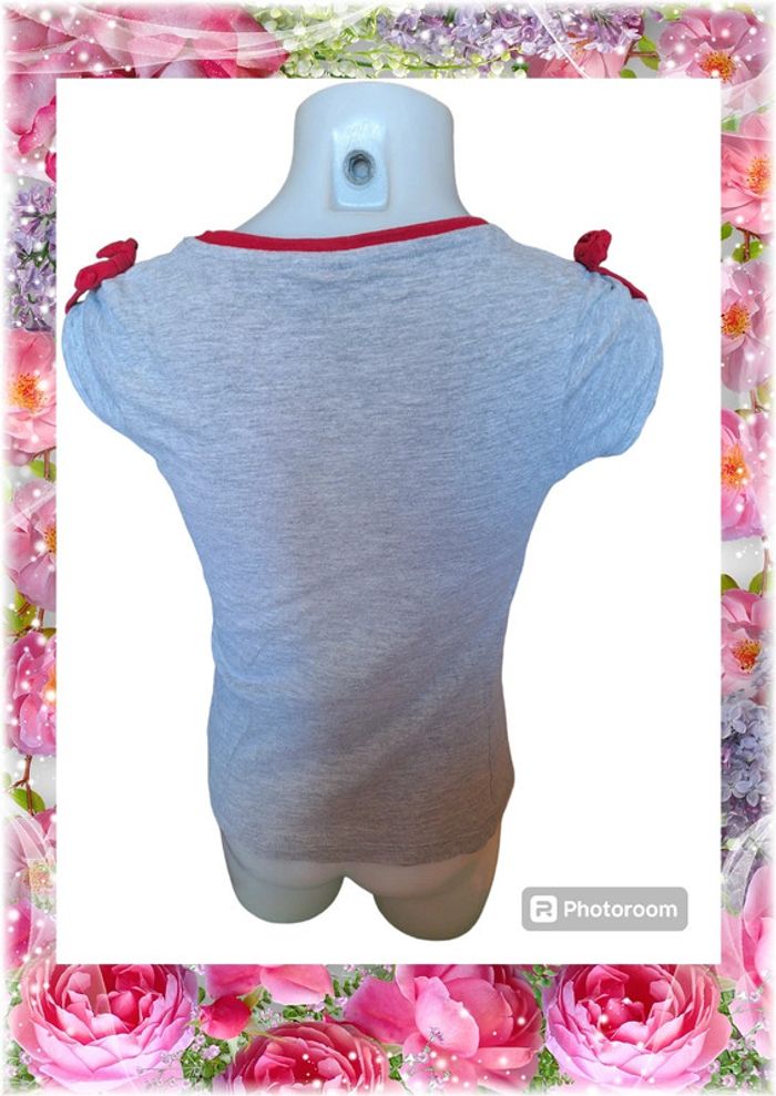 💫🌸 T-shirt imprimé manches courtes pour fille 🌸💫 - photo numéro 2