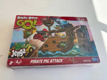 Jenga Go! Angry Birds - Pirate Pig Attack - NEUF