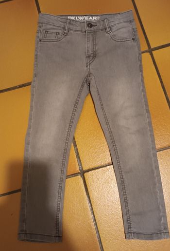 Jeans gris 5 ans
