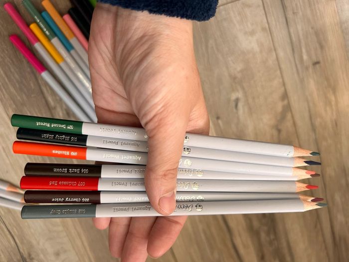 Lot de 24 crayons de couleurs, decotime, neuf - photo numéro 5