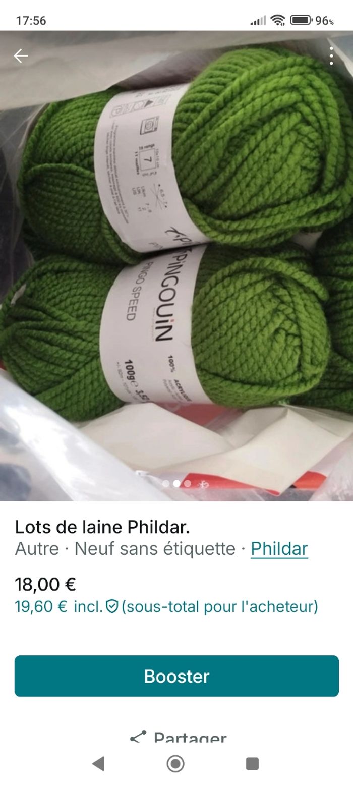 Lot de laine Pingouin - photo numéro 2
