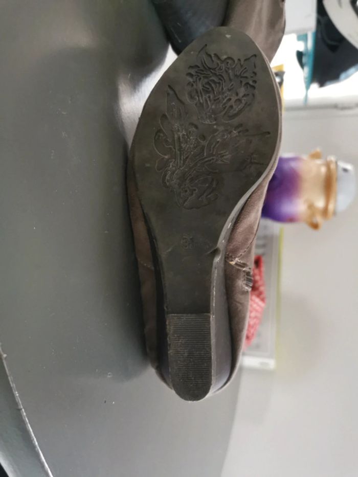 Bottines en daim - photo numéro 4