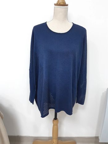 Pull fin bleu Trend T38