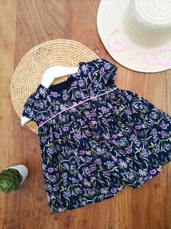 Robe fleurie 6 mois