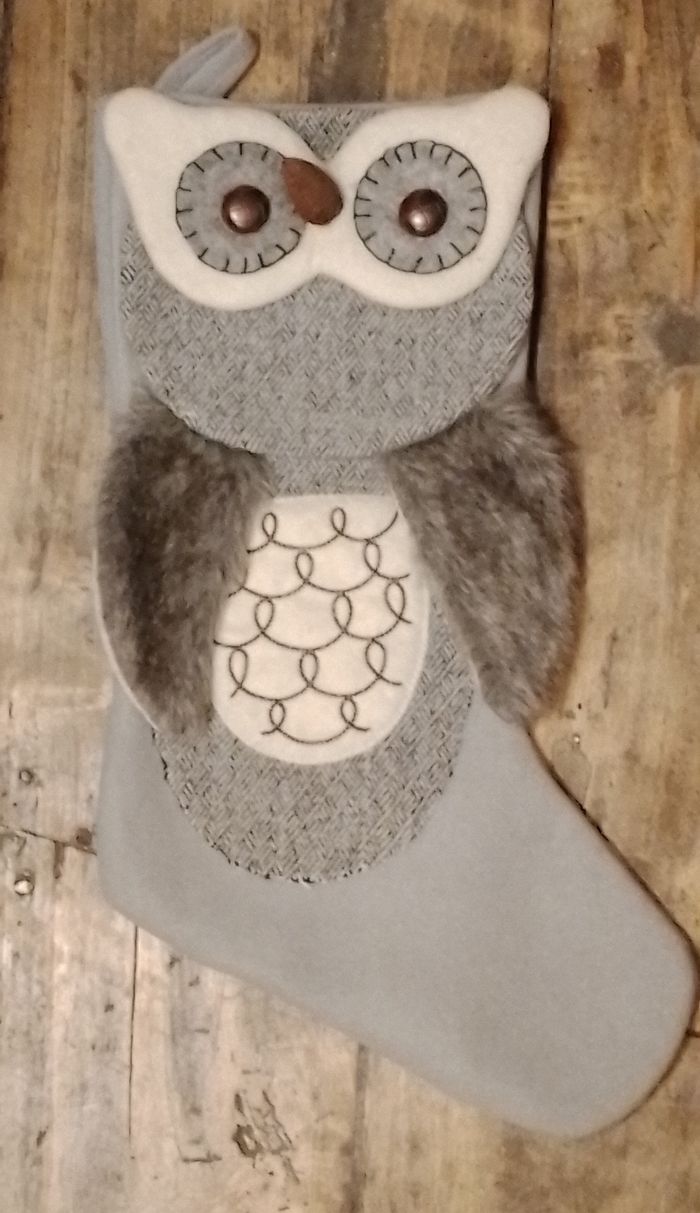 Botte de noël hibou/ chouette - photo numéro 2