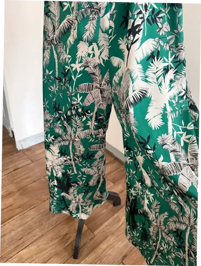 Combinaison Lauren Vidal motif palmier – Taille M - photo numéro 4