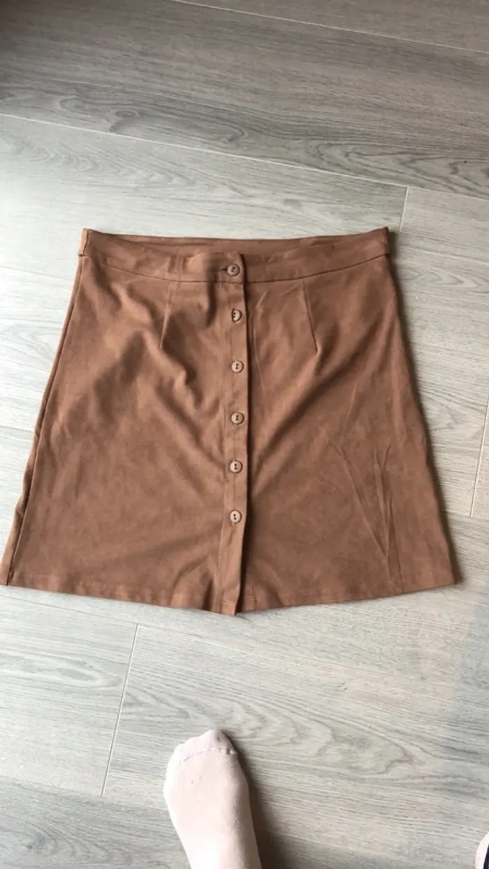 Jupe marron mim