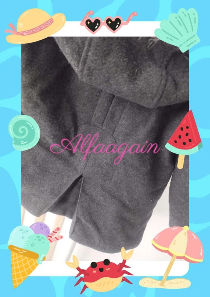 Manteau tao neuf gris 3ans - photo numéro 8