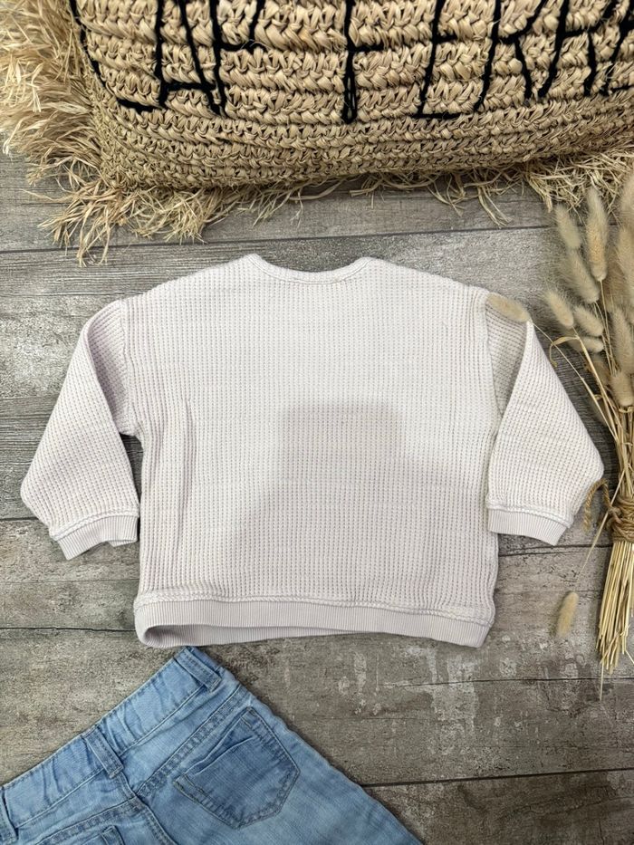 Ensemble pull et jean Zara obaibi 9/12 mois 80cm - photo numéro 2