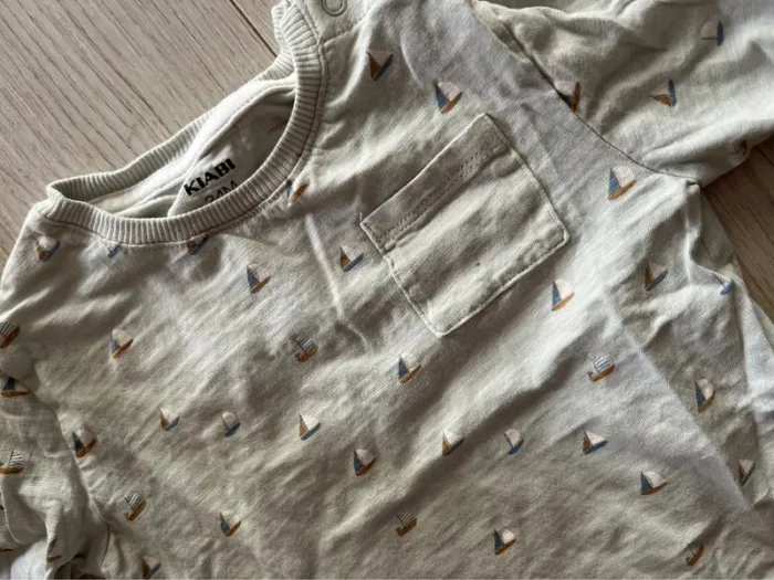 T shirt manches longues bateaux