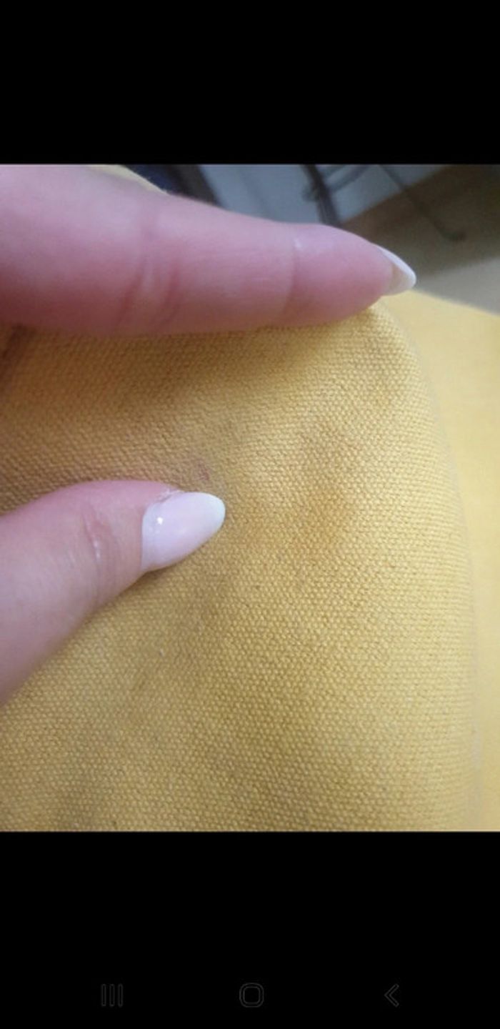 Pochette "cache-cache" moutarde et noire - photo numéro 6