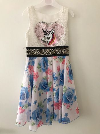 Robe fille licorne