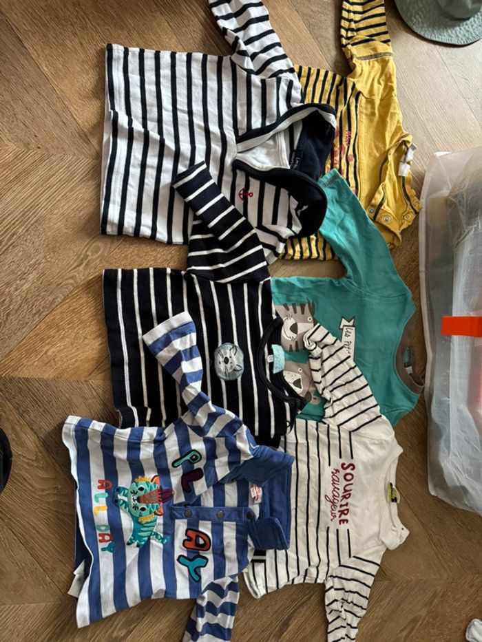 Lot haute manches longues