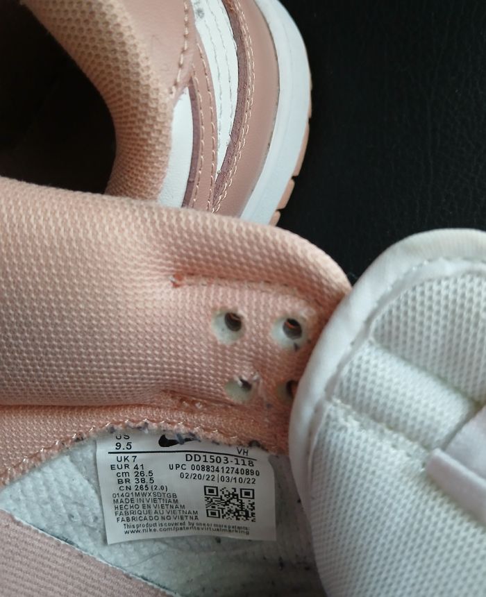 Basket Nike Dunk Low Taille 41 - photo numéro 3