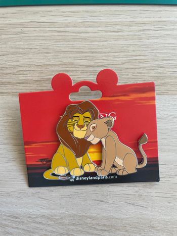 Pin's Disney Le Roi Lion - Simba & Nala - Disneyland Paris