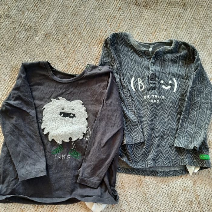 2 Tee-shirt manches longues