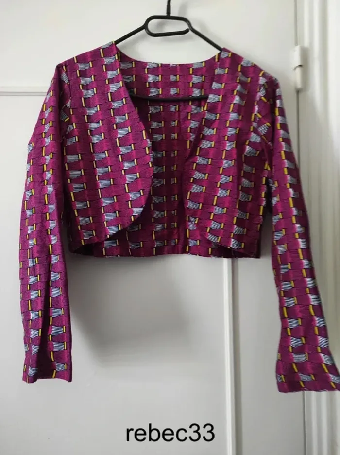 Robe et veste wax - photo numéro 5