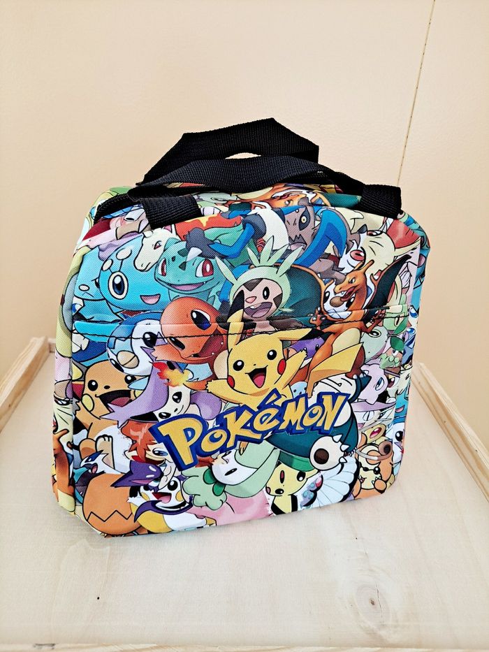 neuf sac isotherme pour repas lunch gouter pique nique multi pokémon pikachu