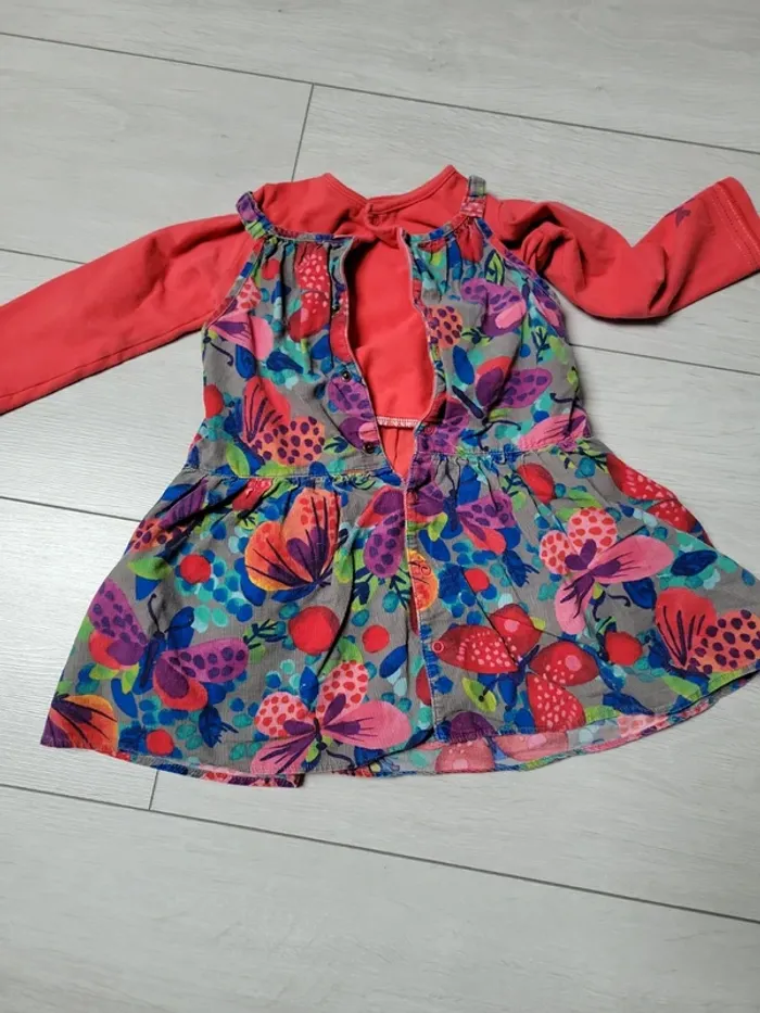 Robe mi-saison catimini 2 ans 86 cm - photo numéro 5