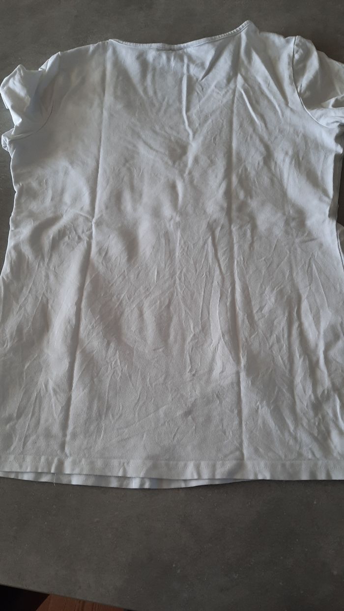 T-shirt blanc de grossesse - photo numéro 5