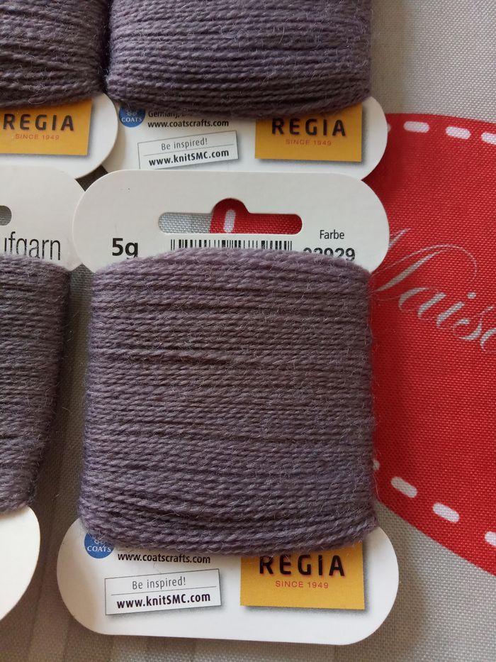 Lot de 6 Fils à repriser (Regia) 5g "Schachenmayr" - Neufs - photo numéro 2