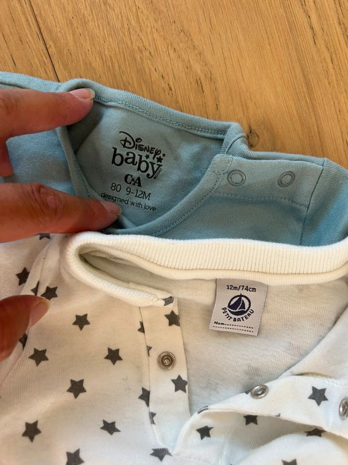 Lot d'un pyjama et d'un body petit bateau - photo numéro 2