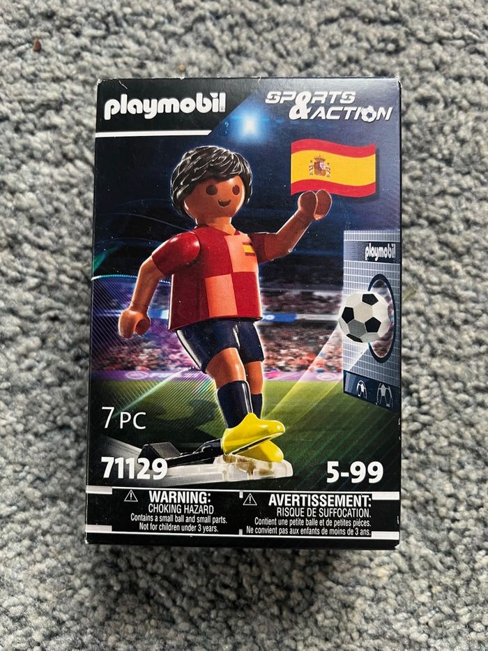 Playmobil Joueur de Football espagnol (71129)