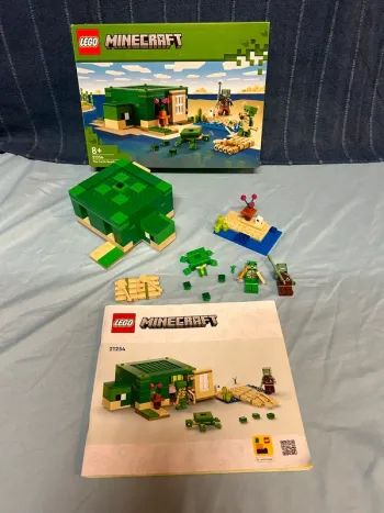 Lego Minecraft La maison Tortue 21254