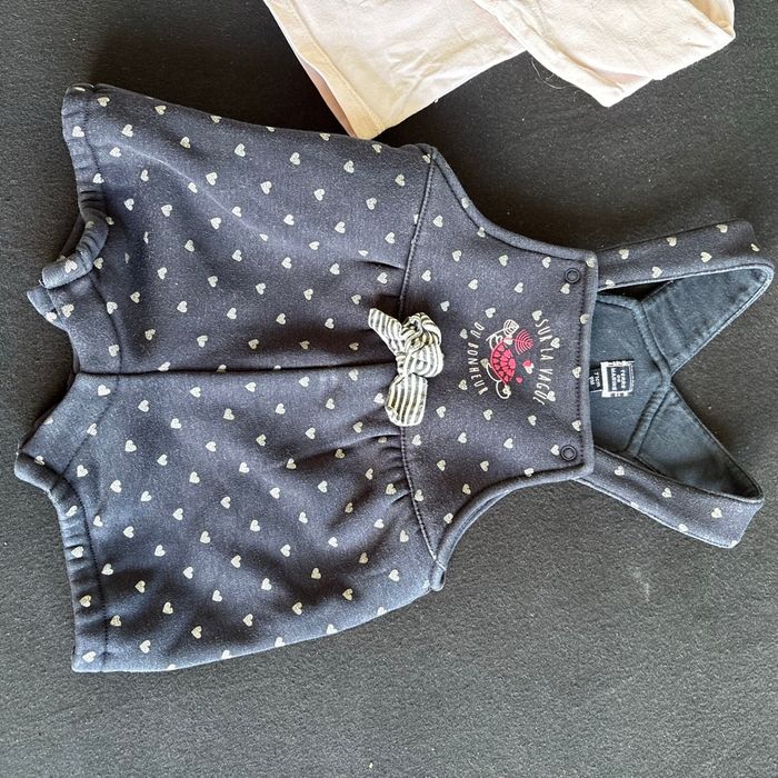 Ensemble salopette short et TEE shirt - photo numéro 2