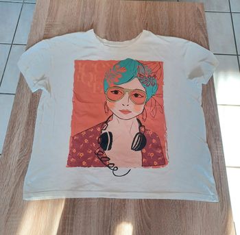 tee shirt "follow me" xs