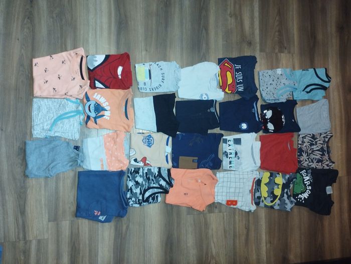 Lot t-shirt manches courtes - photo numéro 2