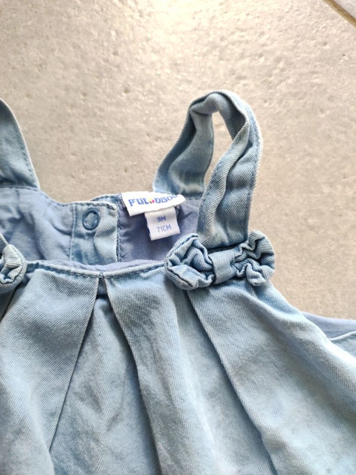Robe avec bloomer p'tit bisou 9 mois - photo numéro 2