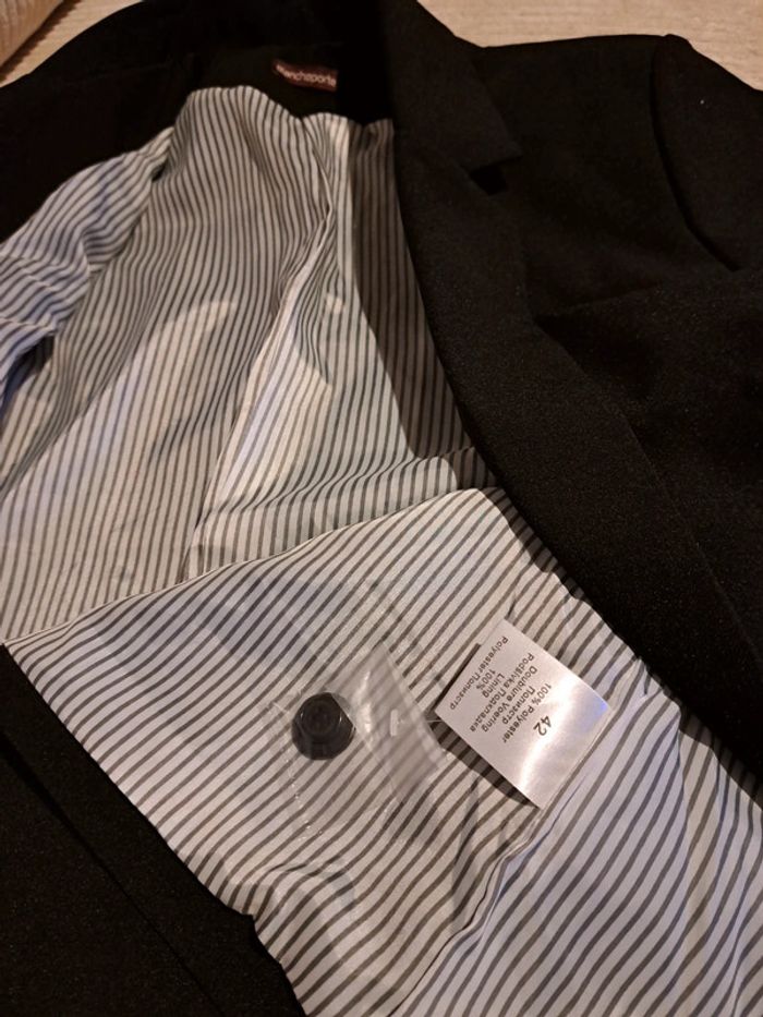Veste tailleur noire - photo numéro 2