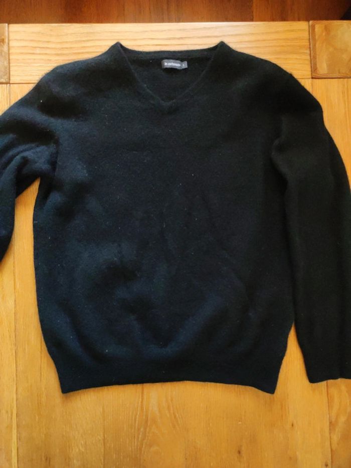 Pull col V en cachemire - photo numéro 2