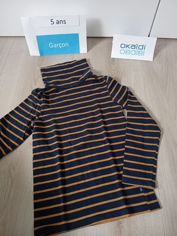 T-shirt ML garçon 5 ans Okaïdi