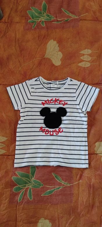 T-Shirt Mickey 6-9 Mois