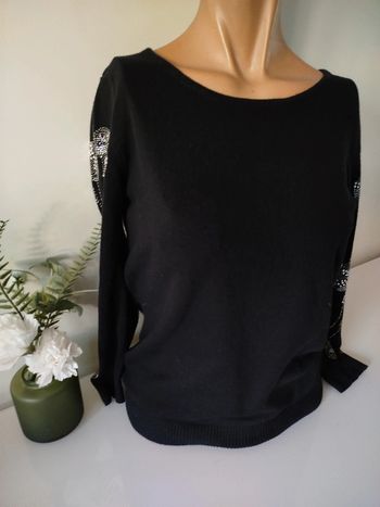 Pull noir femme 36/38