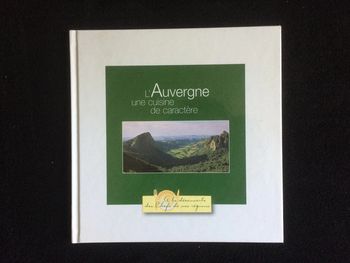 Livre cuisine Auvergne