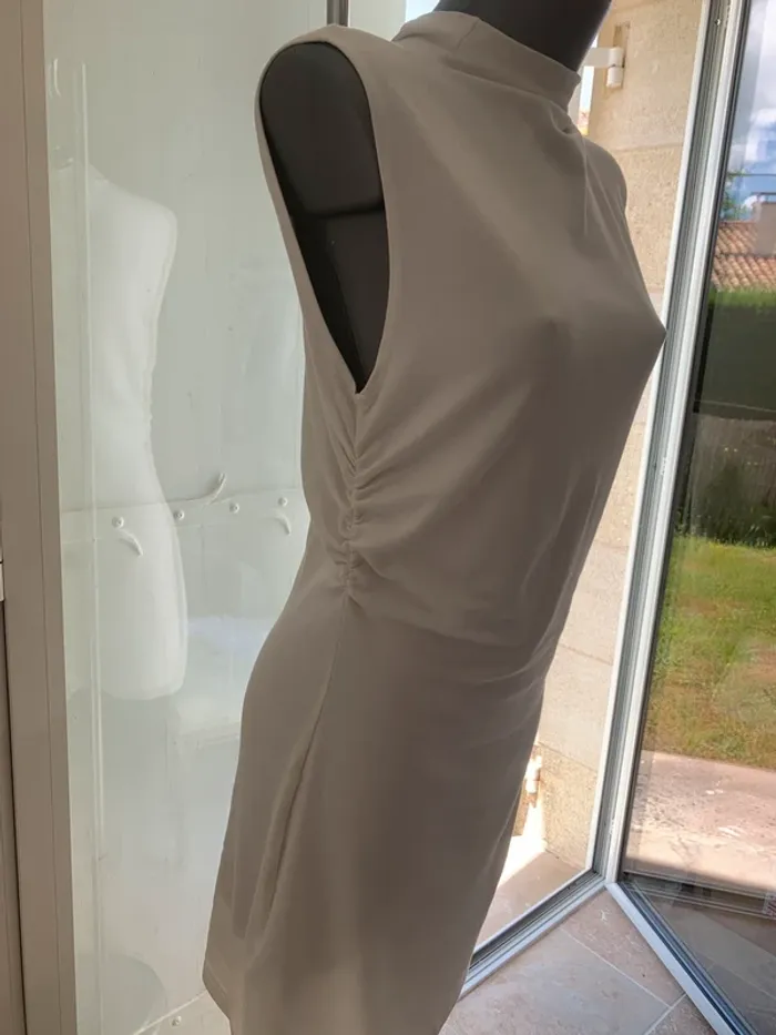 Mango robe drapé T L - photo numéro 2